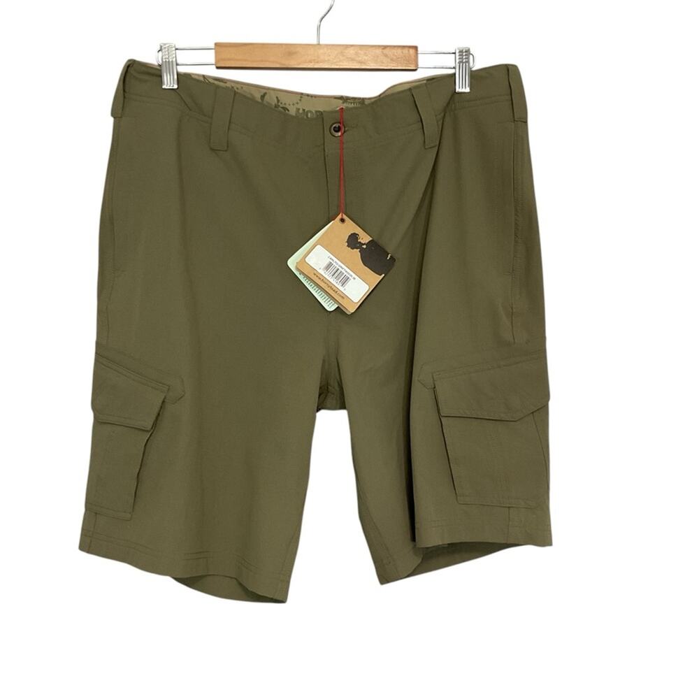 NWT Horny Toad Toad & Co Carlito Shorts Mens 38 Cargo Brown Outdoor Hiking
